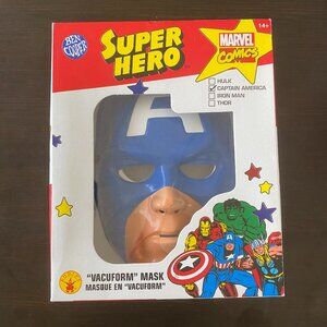 Rubie's Ben Cooper Captain America Vacuform Mask